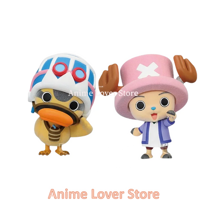 Figurines de dessin animé One Piece de Bandai Banpresto, jouets originaux, pelucheux et pelucheux, Tony Tony Chopper, Bepo Karoo, pour enfants, cadeau