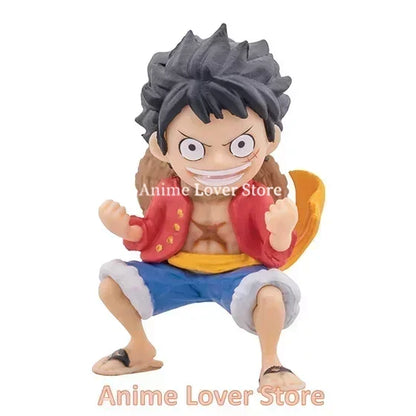 Bandai Original One Piece Gashapon Vo.1 Vo.2 Vo.3 Luffy Nami Law Yamato Zoro Sanji Kaidou Ace Sabo Garp Roger Anime Figures Toys