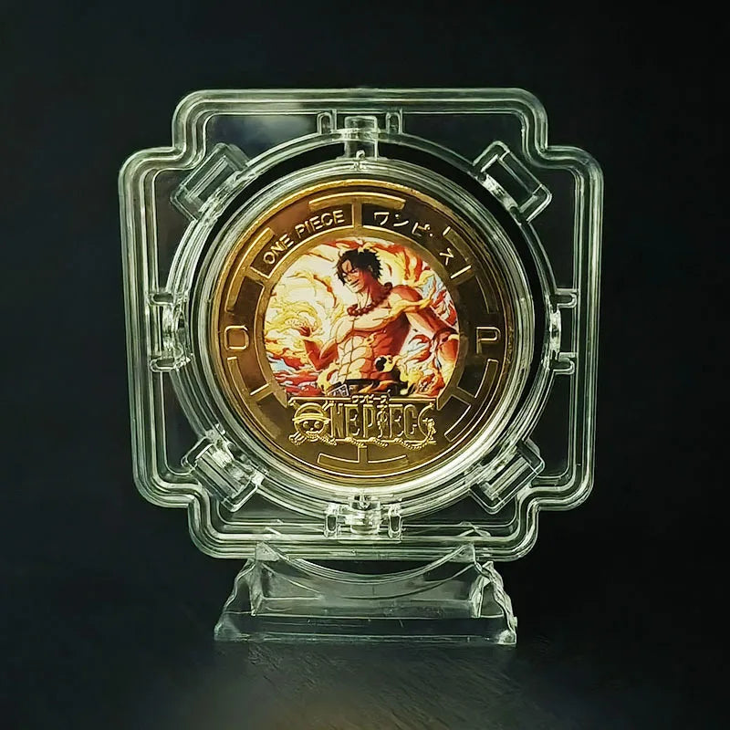 Anime One Piece Luffy Collectible Coins Commemorative Coins Cartoon Chopper Gold-colored Metal Coin Children's Birthday Gift Toy - One Piece Merchandise - Free Shipping Buy Now