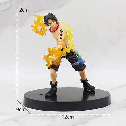 One Piece Luffy Roronoa Zoro Figur Spielzeug Anime Portgas D. Ace Vinsmoke Sanji Chopper Nami Robin PVC Figur Modell Puppen Geschenke