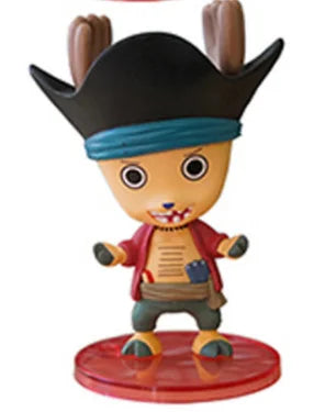 Figurine de dessin animé One Piece Tony Tony Chopper Cos Luffy Saber, modèle Buggy, jouet Sabo, cadeau de voiture, ornement, figurine d'action, cadeaux à collectionner