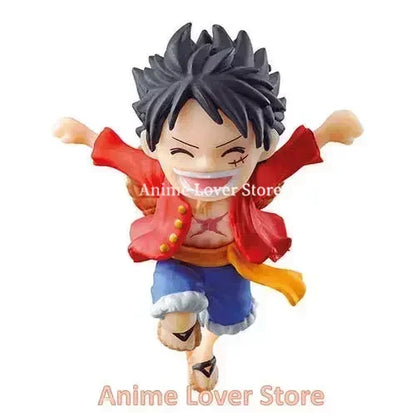 Bandai Original One Piece Gashapon Vo.1 Vo.2 Vo.3 Luffy Nami Law Yamato Zoro Sanji Kaidou Ace Sabo Garp Roger Anime Figures Toys