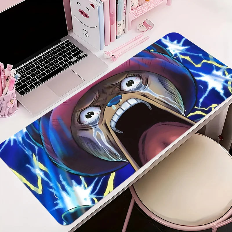 Grands tapis de souris, tapis de souris mignons, accessoires de table kawaii, tapis de bureau, tapis de souris pour ordinateur portable, O-one, P-piece, Tony Tony Chopper