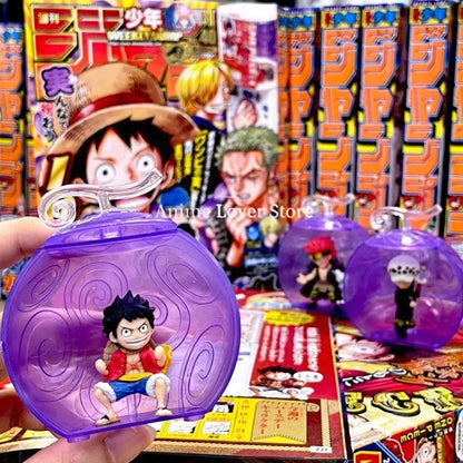 Bandai Original One Piece Gashapon Vo.1 Vo.2 Vo.3 Luffy Nami Law Yamato Zoro Sanji Kaidou Ace Sabo Garp Roger Anime Figures Toys
