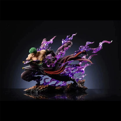 21 cm One Piece Anime Figur Roronoa Zoro Figurine Pvc Gk Statue Figurine Modell Puppe Sammlung Zimmer Decora Schreibtisch Spielzeug geschenk