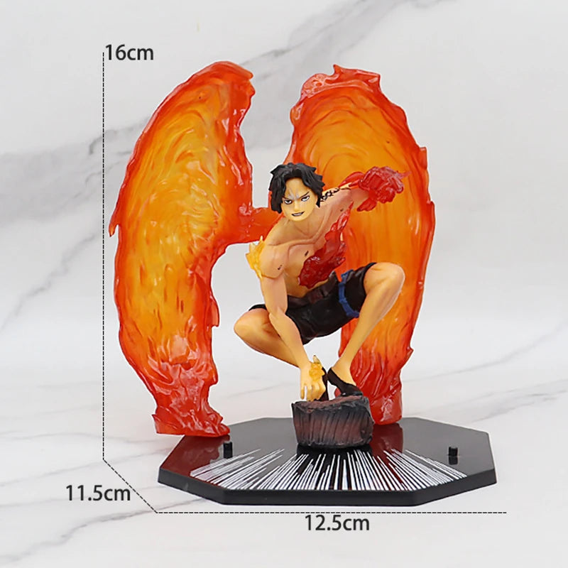 One Piece Luffy Roronoa Zoro Figur Spielzeug Anime Portgas D. Ace Vinsmoke Sanji Chopper Nami Robin PVC Figur Modell Puppen Geschenke