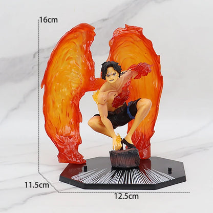 One Piece Luffy Roronoa Zoro Figur Spielzeug Anime Portgas D. Ace Vinsmoke Sanji Chopper Nami Robin PVC Figur Modell Puppen Geschenke