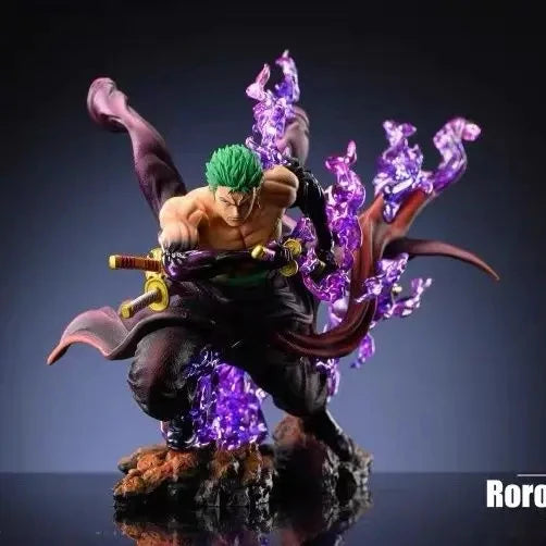 21 cm One Piece Anime Figur Roronoa Zoro Figurine Pvc Gk Statue Figurine Modell Puppe Sammlung Zimmer Decora Schreibtisch Spielzeug geschenk