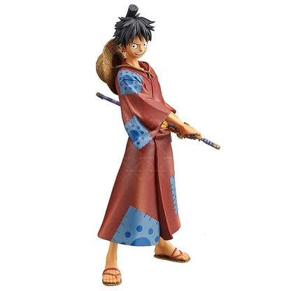 18cm One Piece Anime Figure Luffy Zoro Chopper Nami Action Figure Land of Wano Toys for Kids Gift Collectible Model Ornaments - One Piece Merchandise - Free Shipping Buy Now