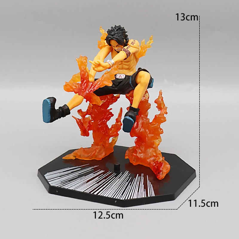 One Piece Luffy Roronoa Zoro Figur Spielzeug Anime Portgas D. Ace Vinsmoke Sanji Chopper Nami Robin PVC Figur Modell Puppen Geschenke