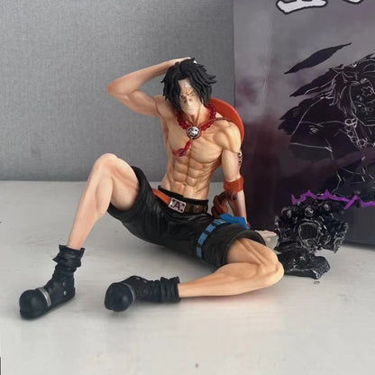 Figurine One Piece Ace de 12 cm, Portgas D. Ace, figurine d'action en PVC, Hassaikai, modèle de poupée, collection, jouets, décoration de bureau, cadeau