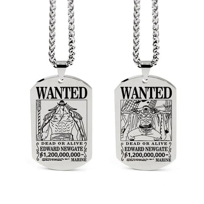 One Piece Anhänger Damen Halskette Japanisches Anime Zubehör Cosplay Luffy Zoro Sanji Manga Titan Schmuck Herren Halskette Geschenk