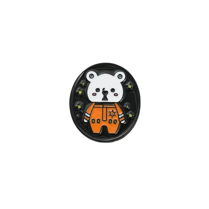 Broches en émail One Piece, personnages de dessins animés Luffy, Zoro, Nami, Chopper, Sanji, Usopp, badges en métal, sacs à dos, épingles à revers, jouets