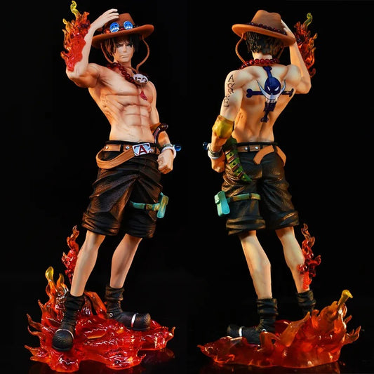 Figurine de collection One Piece Ace en PVC, 23 cm, modèle réduit, jouets, cadeaux