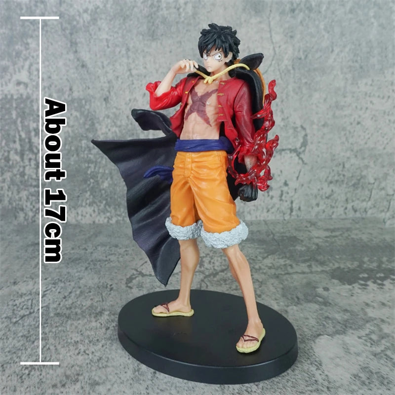 One Piece Luffy Roronoa Zoro Figur Spielzeug Anime Portgas D. Ace Vinsmoke Sanji Chopper Nami Robin PVC Figur Modell Puppen Geschenke