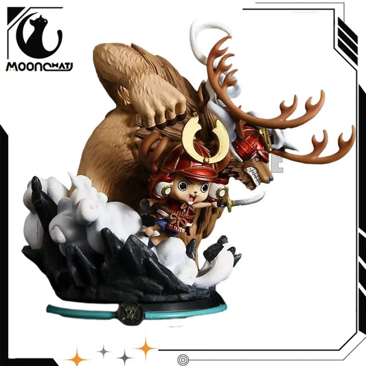 14cm One Piece Figur Chopper Anime Figuren Wano Onigashima Chopper Action Figur Kawaii Statue PVC Modell Puppensammlung Spielzeug