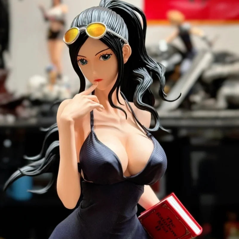 Figurine articulée Nico·Robin One Piece en PVC de 34 cm – Jouet de collection à la beauté sexy pour décoration de bureau, cadeau idéal pour garçons