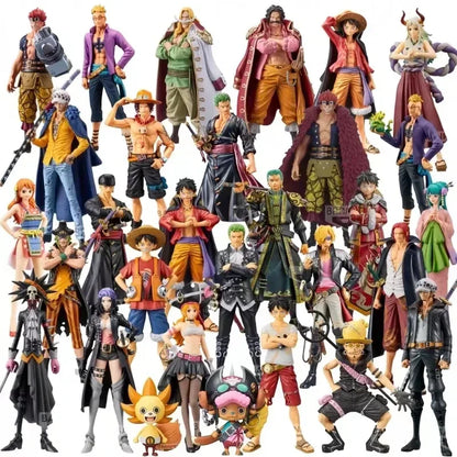 ONE PIECE Figur Four Emperors Mystery Box Überraschungs-Blindbox mit Luffy und Zoro Shanzhi Nami Meiwusop Zufällige Person