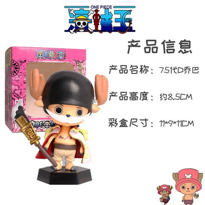 Figurine de dessin animé One Piece Tony Tony Chopper Cos Luffy Saber, modèle Buggy, jouet Sabo, cadeau de voiture, ornement, figurine d'action, cadeaux à collectionner
