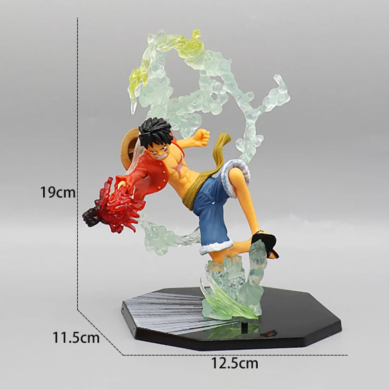 One Piece Luffy Roronoa Zoro Figur Spielzeug Anime Portgas D. Ace Vinsmoke Sanji Chopper Nami Robin PVC Figur Modell Puppen Geschenke
