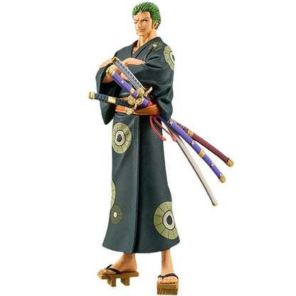 18 cm One Piece Anime Figur Luffy Zoro Chopper Nami Actionfigur Land Wano Spielzeug PVC Modell Puppe Kinder Geburtstag Weihnachtsgeschenk
