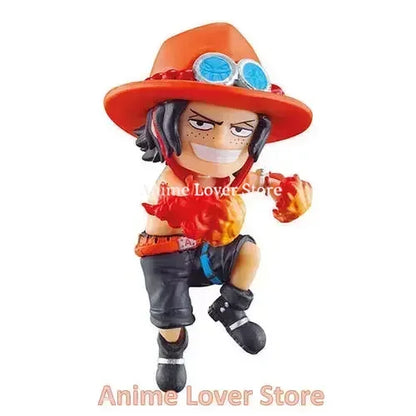 Bandai Original One Piece Gashapon Vo.1 Vo.2 Vo.3 Luffy Nami Law Yamato Zoro Sanji Kaidou Ace Sabo Garp Roger Anime Figures Toys