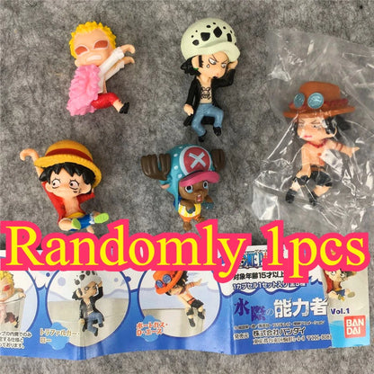 Japanese Anime One Piece Ace Chopper Luffy Law Doflamingo Cup Edge Figurine Pendant Doll Model Decoration Children Gifts - One Piece Merchandise - Free Shipping Buy Now