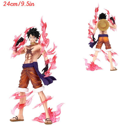 One Piece Luffy Roronoa Zoro Figur Spielzeug Anime Portgas D. Ace Vinsmoke Sanji Chopper Nami Robin PVC Figur Modell Puppen Geschenke