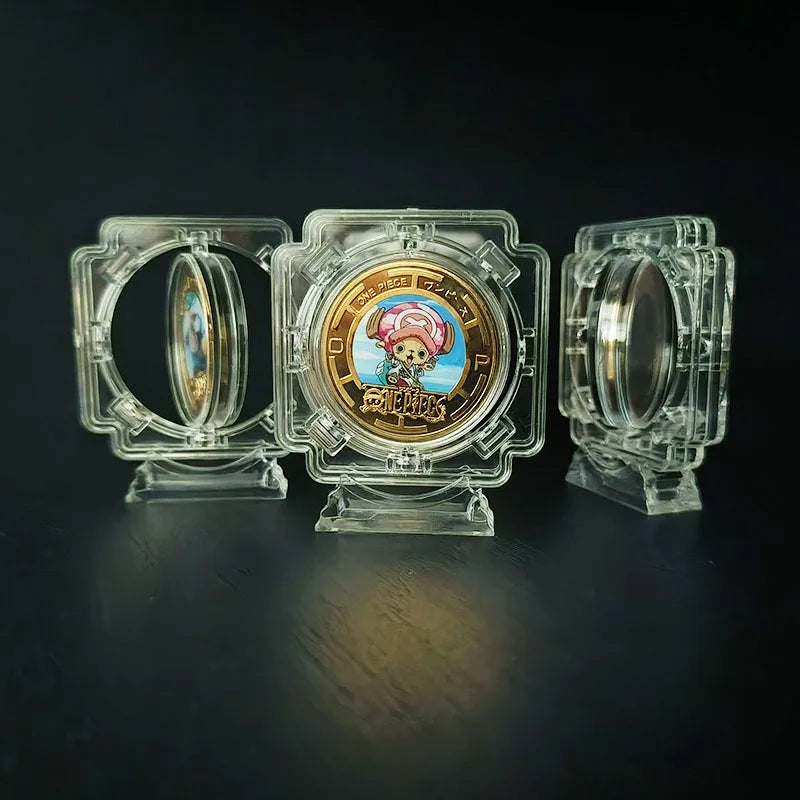 Anime One Piece Luffy Collectible Coins Commemorative Coins Cartoon Chopper Gold-colored Metal Coin Children's Birthday Gift Toy - One Piece Merchandise - Free Shipping Buy Now