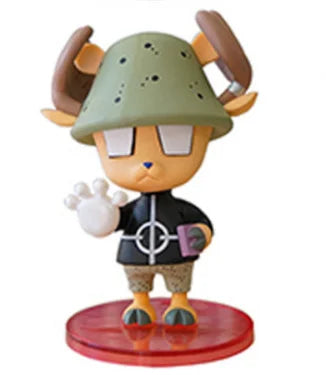 Figurine de dessin animé One Piece Tony Tony Chopper Cos Luffy Saber, modèle Buggy, jouet Sabo, cadeau de voiture, ornement, figurine d'action, cadeaux à collectionner