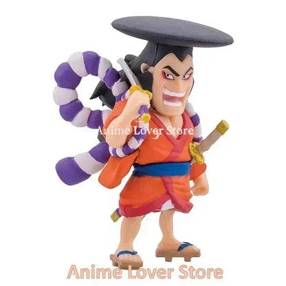 Bandai Original One Piece Gashapon Vo.1 Vo.2 Vo.3 Luffy Nami Law Yamato Zoro Sanji Kaidou Ace Sabo Garp Roger Anime Figures Toys