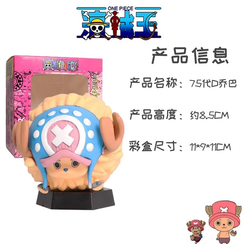 Figurine de dessin animé One Piece Tony Tony Chopper Cos Luffy Saber, modèle Buggy, jouet Sabo, cadeau de voiture, ornement, figurine d'action, cadeaux à collectionner