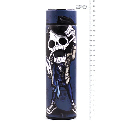 One Piece Cartoon Anime Figure Vacuum 480ML Cup Luffy Zoro Sanji Cosplay Student Thermos Flask Sports Water Bottle School Gift