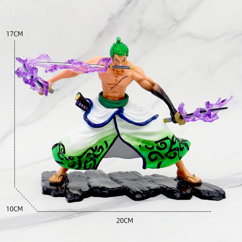 One Piece Luffy Roronoa Zoro Figur Spielzeug Anime Portgas D. Ace Vinsmoke Sanji Chopper Nami Robin PVC Figur Modell Puppen Geschenke