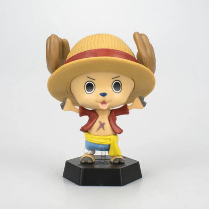 Figurine de dessin animé One Piece Tony Tony Chopper Cos Luffy Saber, modèle Buggy, jouet Sabo, cadeau de voiture, ornement, figurine d'action, cadeaux à collectionner