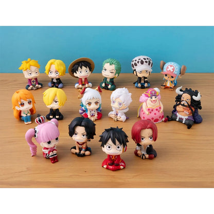 MegaHouse Original Look Up One Piece Shanks Portgas.D.Ace Monkey D. Luffy Perona Egghead Ver. Anime Actionfiguren Spielzeug Kindergeschenk