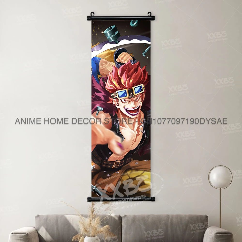 ONE PIECE Poster Anime Shirahoshi Hanging Paintings Vivi Home Decor Boa Hancock Wall Art Nico Robin Scroll Picture Nami Mural - One Piece Merchandise - Free Shipping Buy Now