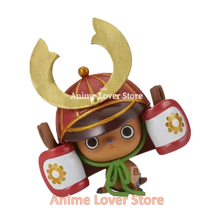 Bandai Banpresto Original One Piece DXF Wano Country Luffy Chopper Zoro Sanji Nami Robin Usopp Anime Figures Toys for Kids Gift