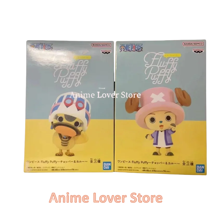 Figurines de dessin animé One Piece de Bandai Banpresto, jouets originaux, pelucheux et pelucheux, Tony Tony Chopper, Bepo Karoo, pour enfants, cadeau