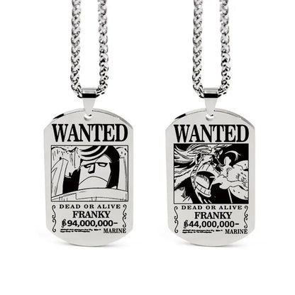 One Piece Anhänger Damen Halskette Japanisches Anime Zubehör Cosplay Luffy Zoro Sanji Manga Titan Schmuck Herren Halskette Geschenk