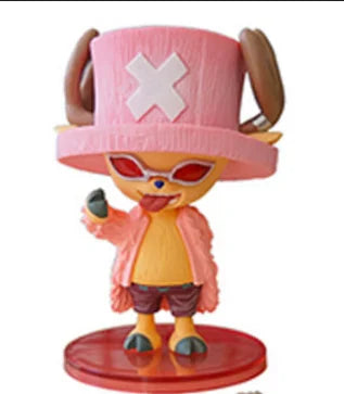 Figurine de dessin animé One Piece Tony Tony Chopper Cos Luffy Saber, modèle Buggy, jouet Sabo, cadeau de voiture, ornement, figurine d'action, cadeaux à collectionner
