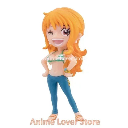 Bandai Original One Piece Gashapon Vo.1 Vo.2 Vo.3 Luffy Nami Law Yamato Zoro Sanji Kaidou Ace Sabo Garp Roger Anime Figures Toys