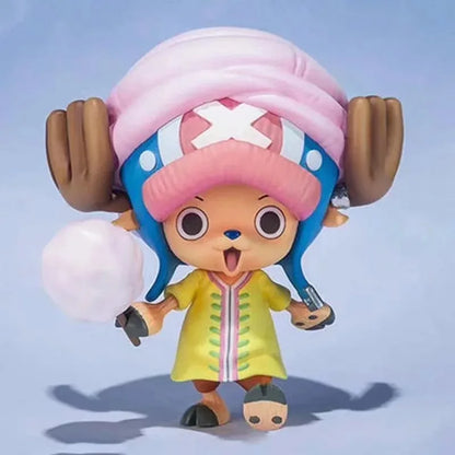 Figurines de collection en PVC de 10 cm, modèle Kawaii Anime One Piece Tony Tony Chopper Cotton Candy Ver., jouets pour enfants