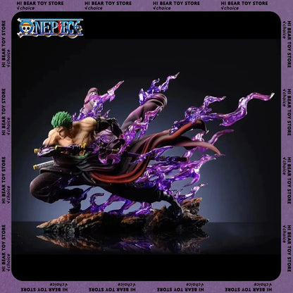 21 cm One Piece Anime Figur Roronoa Zoro Figurine Pvc Gk Statue Figurine Modell Puppe Sammlung Zimmer Decora Schreibtisch Spielzeug geschenk