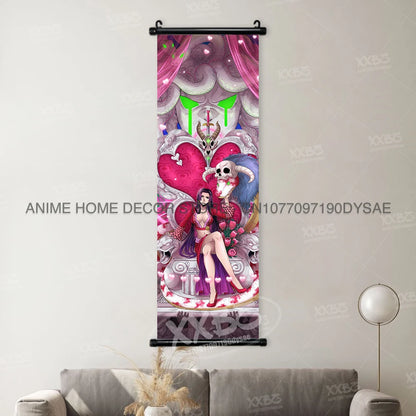 One Piece Posters Jinbe Wallpaper Nico Robin Hanging Painting Marco Anime Scrolls Picture Eustass Kid Wall Art Yamato Home Decor - One Piece Merchandise - Free Shipping Buy Now