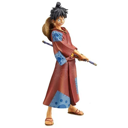 18cm One Piece Anime Figure Luffy Zoro Chopper Nami Action Figure Land of Wano Toys for Kids Gift Collectible Model Ornaments - One Piece Merchandise - Free Shipping Buy Now