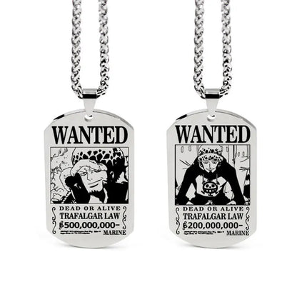 One Piece Anhänger Damen Halskette Japanisches Anime Zubehör Cosplay Luffy Zoro Sanji Manga Titan Schmuck Herren Halskette Geschenk