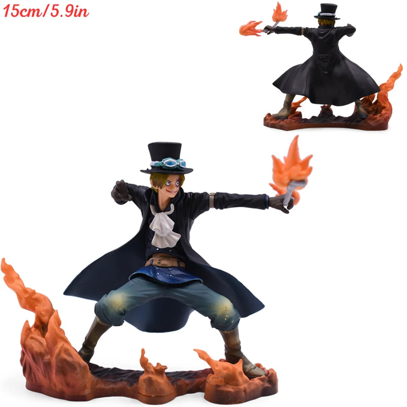 One Piece Luffy Roronoa Zoro Figur Spielzeug Anime Portgas D. Ace Vinsmoke Sanji Chopper Nami Robin PVC Figur Modell Puppen Geschenke