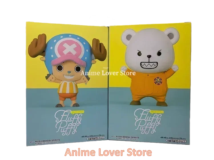 Figurines de dessin animé One Piece de Bandai Banpresto, jouets originaux, pelucheux et pelucheux, Tony Tony Chopper, Bepo Karoo, pour enfants, cadeau