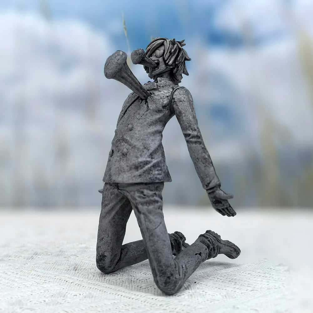 Figurine GK One Piece Sanji se transformant en pierre 5,5 pouces, modèle de dessin animé Pirate King, décoration de garage, kit d'animation Anime